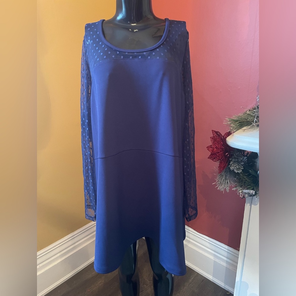 Women’s Plus Size Long Sleeve Blouse ( 2X )